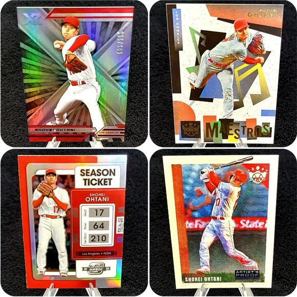 Shohei Ohtani Inserts plus Baseball Card Lot, Los Angeles Dodgers - Picture 1 of 11